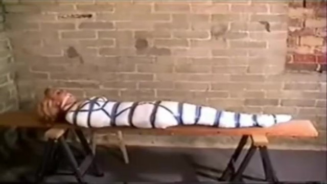 Mummification Blonde Reto Video