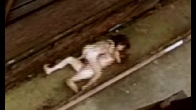 Classic Catfights-Very Short Naked Catfight in Alley