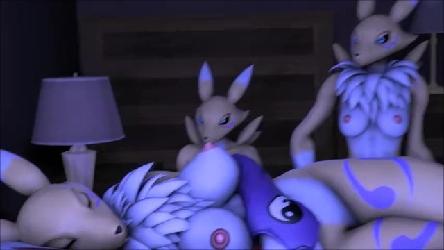 Surprise Lesbian Sex (renamon Sisters)